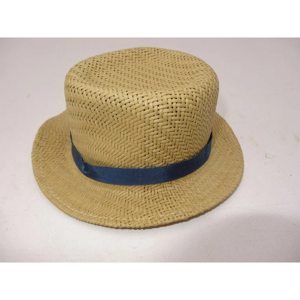 American Girl Doll Truly Me Show Your Sweet Side Accessories Fedora Hat Tan Navy